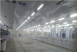 山東如意科技集團(tuán)紡織廠加濕案例—高壓微霧加濕系統(tǒng)